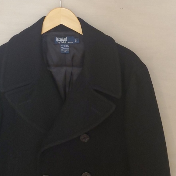 polo ralph lauren wool peacoat